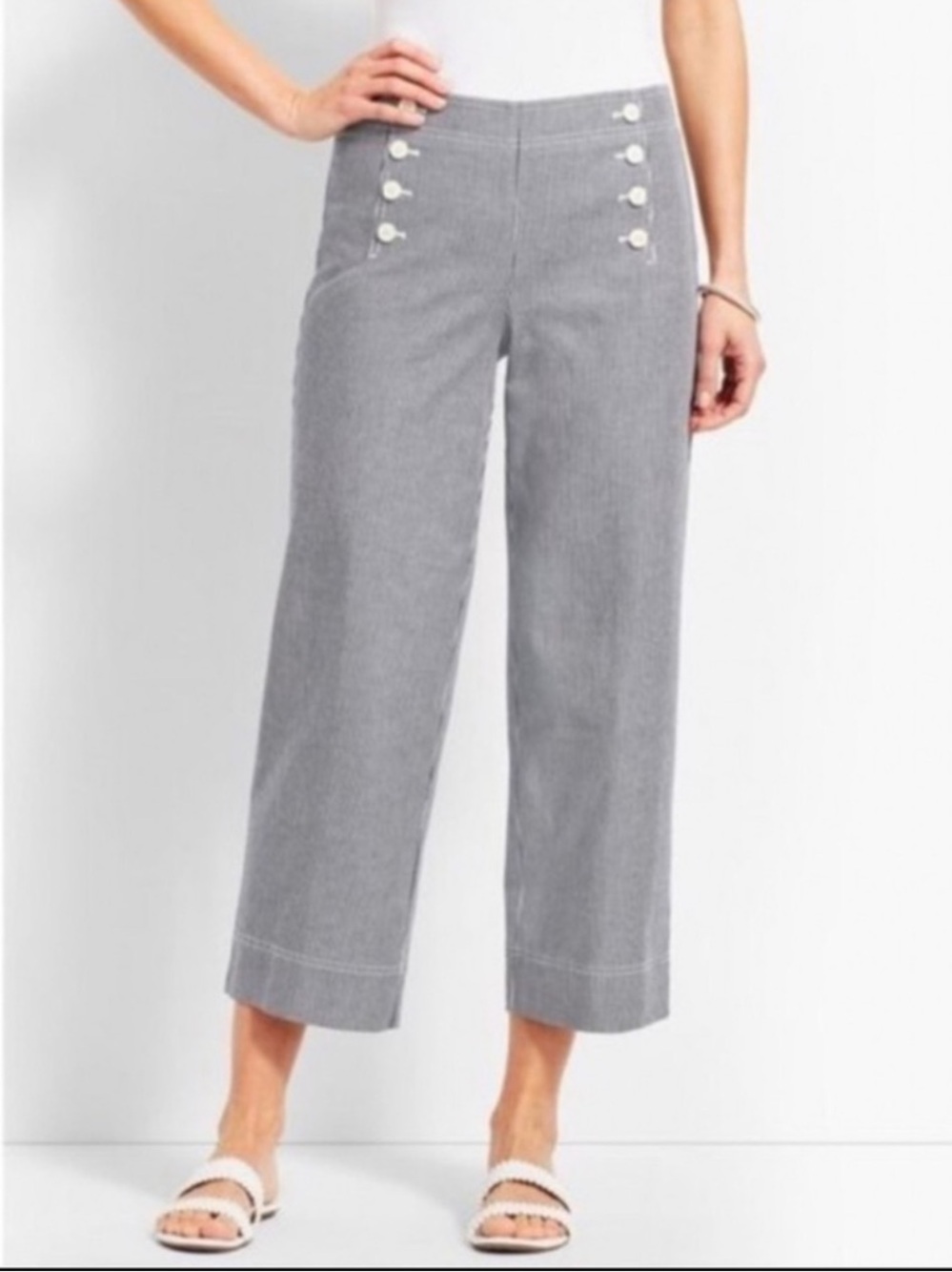 NWOT Talbots High Waist Deck Pants